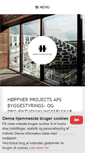 Mobile Screenshot of hopfner.dk